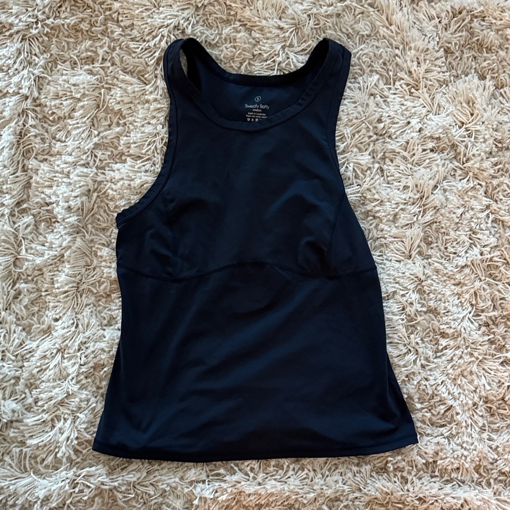 Sweaty Betty Navy Tank Top